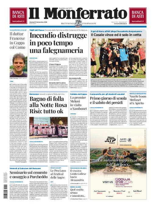 Il Monferrato - 67 del 15 settembre 2026