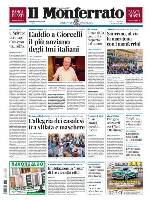 Il Monferrato - 15 del 24 febbraio 2026