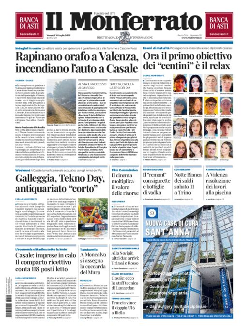 Il Monferrato - 52 del 10 luglio 2026