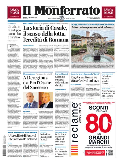 Il Monferrato - 66 del 12 settembre 2025