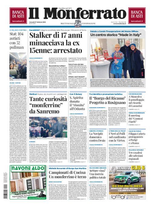Il Monferrato - 16 del 27 febbraio 2026