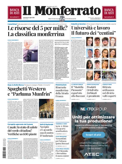 Il Monferrato - 51 del 08 luglio 2025