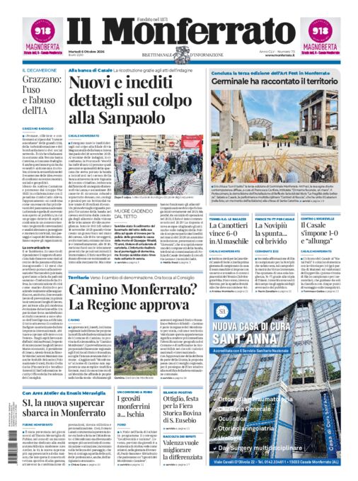Il Monferrato - 73 del 06 ottobre 2026