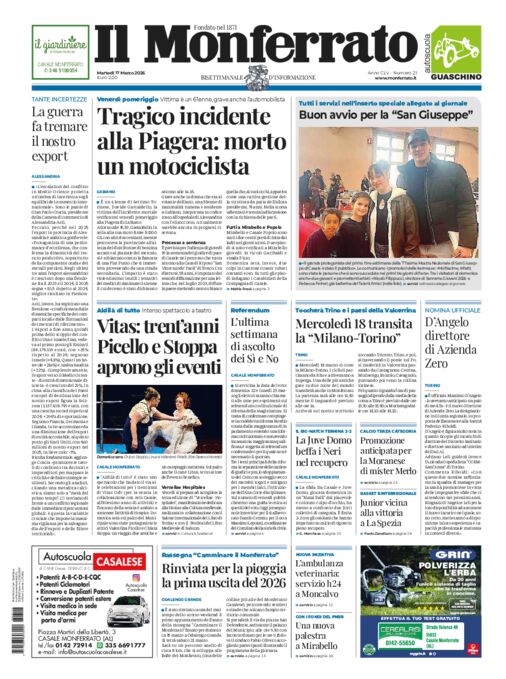 Il Monferrato - 21 del 17 marzo 2026