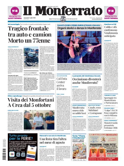 Il Monferrato - 58 del 31 luglio 2026