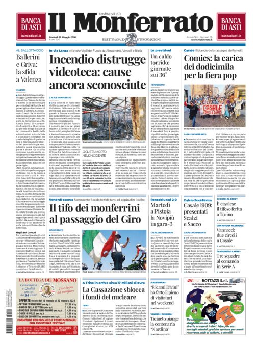 Il Monferrato - 39 del 26 maggio 2026