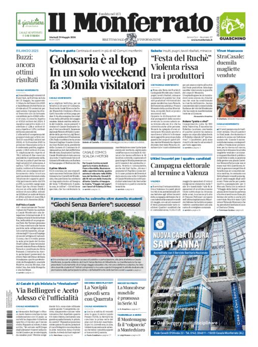 Il Monferrato - 37 del 19 maggio 2026