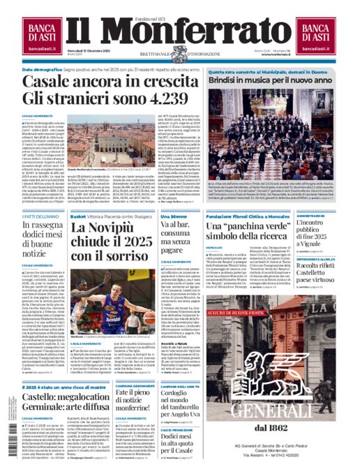 Il Monferrato - 96 del 31 dicembre 2025