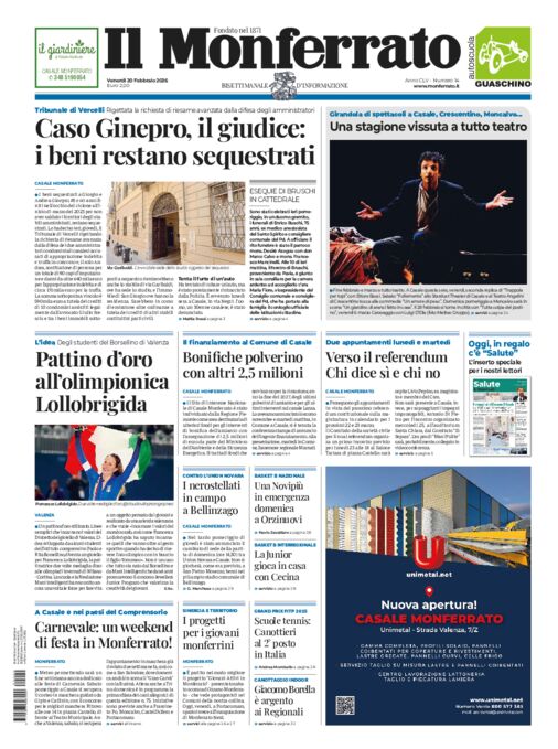 Il Monferrato - 14 del 20 febbraio 2026