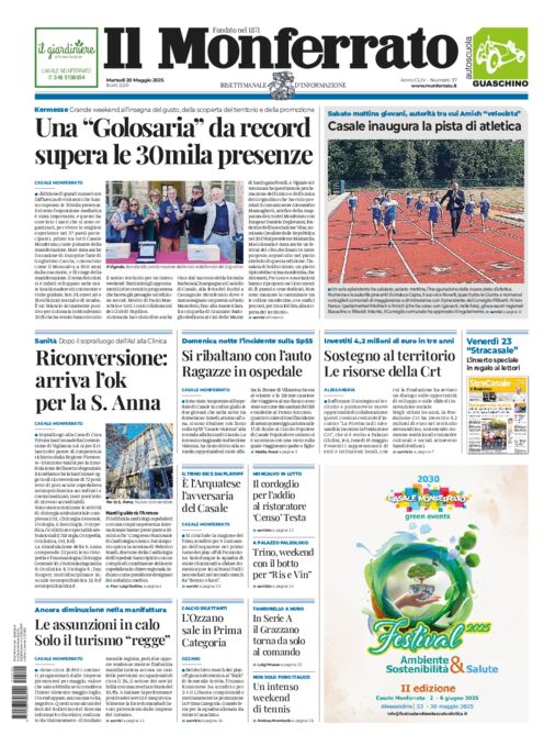 Il Monferrato - 37 del 20 maggio 2025