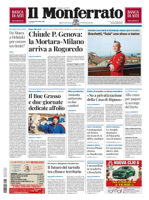 Il Monferrato - 90 del 05 dicembre 2025