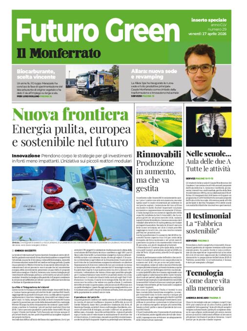 Il Monferrato - 29 del 17 aprile 2026 - Futuro Green
