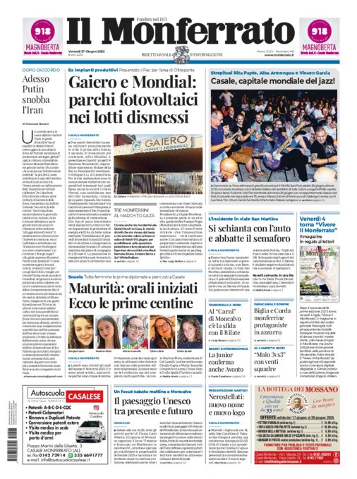 Il Monferrato - 48 del 27 giugno 2025