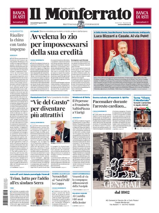 Il Monferrato - 62 del 28 agosto 2026